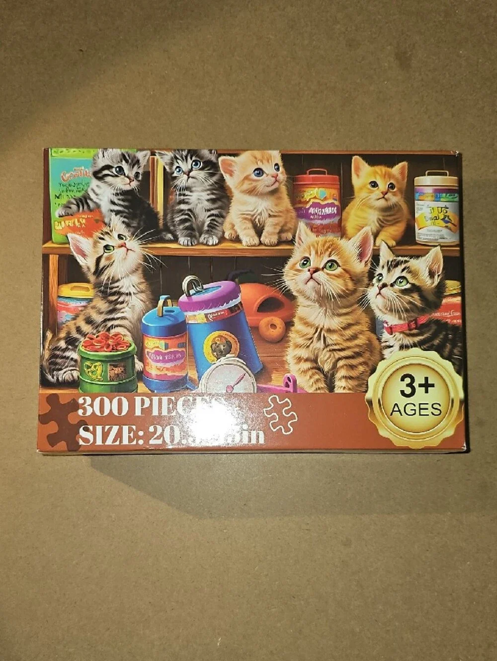 300 Pieces Kittens Puzzle Used